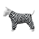 Вітровка для собак WAUDOG Clothes, малюнок «Зебра», L55, В 77-79 см, С 50-55 см