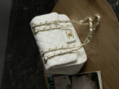 Сумка  Chanel classic -  24 size білий