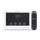 Комплект відеодомофона BCOM BD-780M White Kit ( 7 дюймів домофон з пам'яттю, запис по руху, 1000ТВл панель виклику )