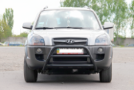 Кенгурятник WT022 Black (нерж.) для Hyundai Tucson JM 2004- гг