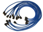 Комплект високовольтних проводів для автомобілю  ЗИЛ 130, 431610 з сіліконовим токоведучим провідником, з латуними наконечниками та захистними ковпачками EPDM. Використовується без резистора