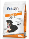 Сухий Корм для дорослих собак PetQM DOG Basic Adult with Poultry & Vegetables з птахом та овочами, 10 кг