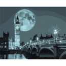 Картина по номерам «Ночь в Лондоне» Идейка KHO3614 40х50 см
