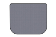 Резиновый коврик в багажник Carsuit (Купе, серый) для Ауди ТТ 2014-2023 гг