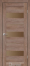 Двері MARSEL зі склом сатин бронза