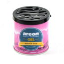 Освіжувач гель консерва 80gr - «Areon» - GEL - Bubble Gum (Жуйка) (12шт/уп)