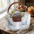 Великодній рушник вишитий бісером «Весняна радість»