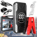 Пускозарядний пристрій на 11900 мАч з дисплеєм та ліхтариком JUMPSTARTER QY19