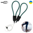Электросушилка для обуви дуговая USB «Универсальная ЕСВ-12/220» Зеленая, сушка для обуви электрическая (ST)
