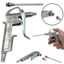 Пистолет продувочный короткий с дополнительным наконечником 80мм AIRKRAFT DG-10-1-3