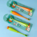 Детская зубная щетка Морковка Soft ApogeyDental для детей от 2 до 12 лет цена за 1 шт