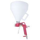 Распылитель пневматический для нанесения штукатурки пластиковый бачок AIRKRAFT FR-301-AIRKRAFT