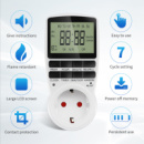 24-часовой циклический электронный цифровой таймер  таймер программируемая розетка 220V Программируемый электронный таймер