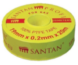 Фум стрічка SANTAN для газу PROFI 19 мм * 0,2 мм * 20 м