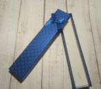 Коробка для біжутерії. Колір: Ромб синій. Розмір: 21*4,2*2 см