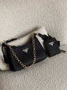 Сумка клатч Prada 2 в 1 Еко чорний