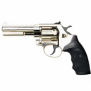 Револьвер под патрон Флобера, нарезной Alfa 441, регул. целик (4«, 4.0мм), никель-пластик