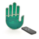 Светящаяся рука на заднее стекло+ пульт, питание от 3*АА(нет в комплекте), Box