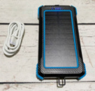Повербанк Power Bank Solar 10000 mAh с солнечной панелью