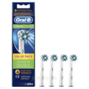 Насадки Oral-B Cross Action EB50 Clean Maximiser 4 шт сменные насадки для электрических зубных щеток