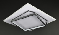 Люстра потолочная LED 27541 Белый 9х50х50 см.
