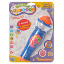 Детский развивающий микрофон 7043 на укр. языке Синий