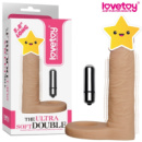 Насадка страпон для анального сексу з вібрацією «ultra soft bead 5.8'» від LoveToy