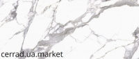 Плитка Cerrad Calacatta White 120*280 - білий мармур матовий