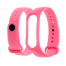 Ремешок силиконовый для Xiaomi Mi Band 3/ 4  07 розовый