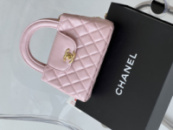 Сумка Chanel Kelly Bag пудровий (Premium)