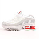 Nike Shox Ride 2 Supreme білі з сірим та червоним
