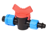 Стартовый кран зажимной для ленты капельного полива