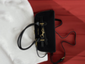 Сумка Miu Miu Aventure Nappa mini замша чорний