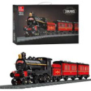 Залізниця конструктор Паровоз з вагонами Лондонський експрес 789 деталей 59002