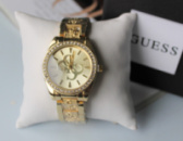 Наручные женские часы Guess gold