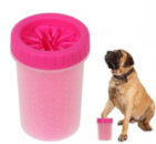 Лапомийка для собак NBZ Soft Gentle склянка для миття лап тварин 15 см Pink