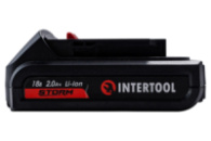 Акумулятор для шуруповерта Intertool - 18 В x 2,0Ач Storm (WT-0328/0331) (WT-0332)