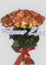 Купити Букет квітів замовити троянда 25шт High Magic, на подолі, доставка Ⓜ️