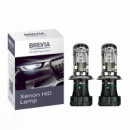 Би-ксеноновые лампы H4 2шт Bi-xenon Brevia 6000K 35W