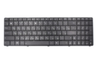 Клавіатура для ноутбука ASUS A53U, K53U чорний, без фрейму