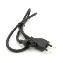 Кабель питания 1.0m, 0.5mm, PC-184/2 CEE7/16-C5 3 pin (для бытовой техники), Black, OEM Q750