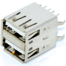 Гніздо USB тип AF x 2 2USB-2AF-2 вертикальне