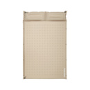 Коврик самонадувающийся с подушкой двухместный Naturehike CNK2550WS025, 30 мм, бежевый