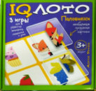 IQ лото. Пластиковое лото. Половинки. (3+) Комплект из трех игр.