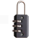 Міні-замок з кодом Naturehike Travel lock NH20SJ002 Black