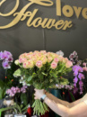 Букет квітів купити, замовити Троянда 50см 51 шт. Квіти на подолі доставка. Ⓜ️