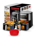 Аэрогриль мультипечь на два тэна с силиконовой формой Zepline ZP-00234 6.5 л 4200 Вт