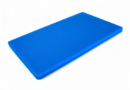 Двусторонняя разделочная доска LDPE, 500 × 300 × 20 мм, синяя