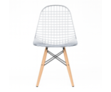 Стілець Майя металевий і ніжками із бука