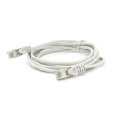 Патч-корд литой MERLION, FTP, RJ45, Cat.5e, 2m, серый, CCA, Q200